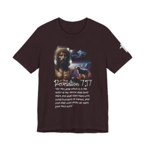 god wipes every tear christian t-shirt