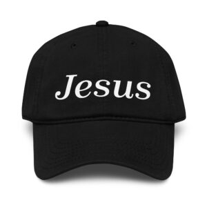 Jesus - Garment washed baseball cap